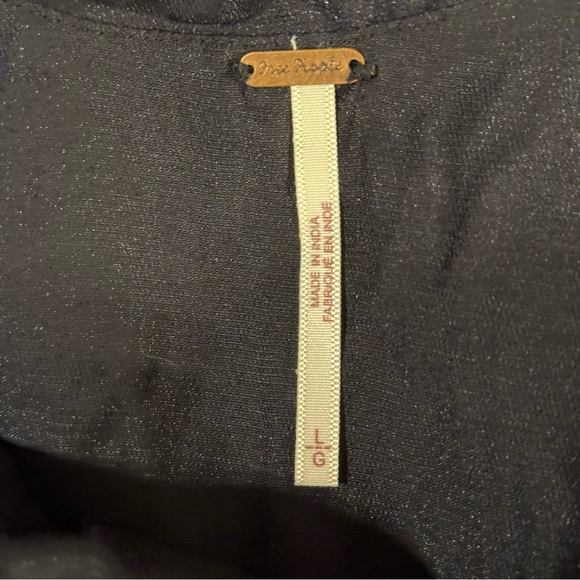 NWT Free People Black Dress Womens Size L - Picture 3 of 5